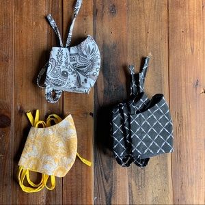 SET of 3: Cotton Face Mask Protection